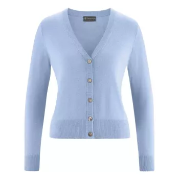 Cardigan Chanvre coloris "water"