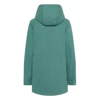 Veste femme green rain coton biologique et polyester recyclé