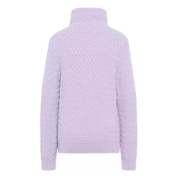 Pull à col roulé chaud Femme