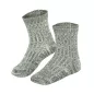 Chaussettes laine et coton bio olive enfant