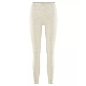 Leggings Thermiques en Coton Bio et Laine de Yak