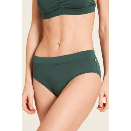 Culotte tencel verte