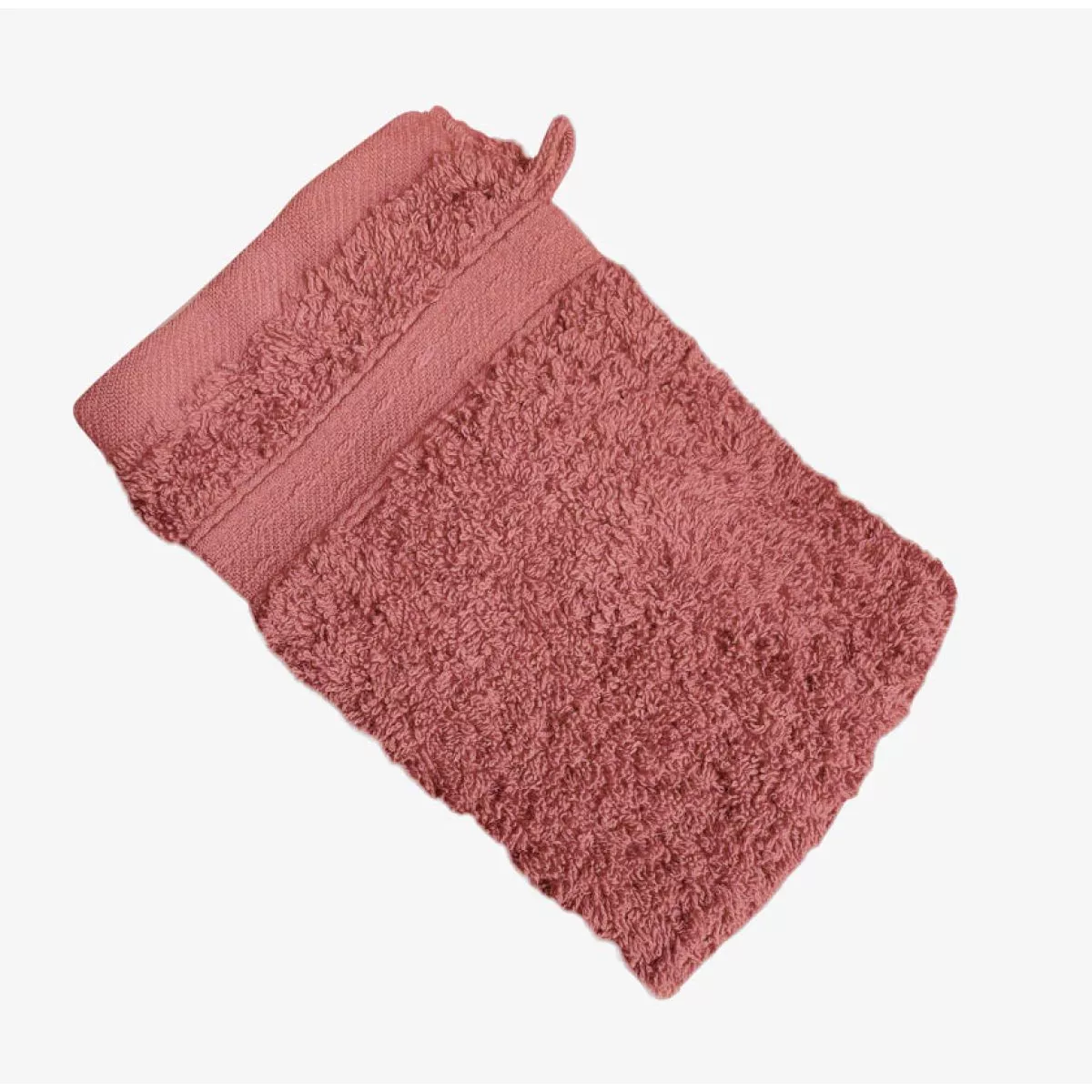 Ensemble de 2 gants de bain en coton bio