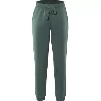 Pantalon femme de jogging coton bio vert 