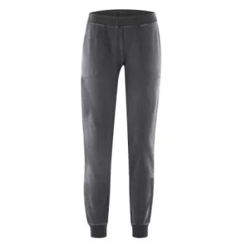 Pantalon yoga, jogging coton bio et chanvre gris