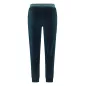 Pantalon nicki ajusté pour femme en coton bio - couleur deep water