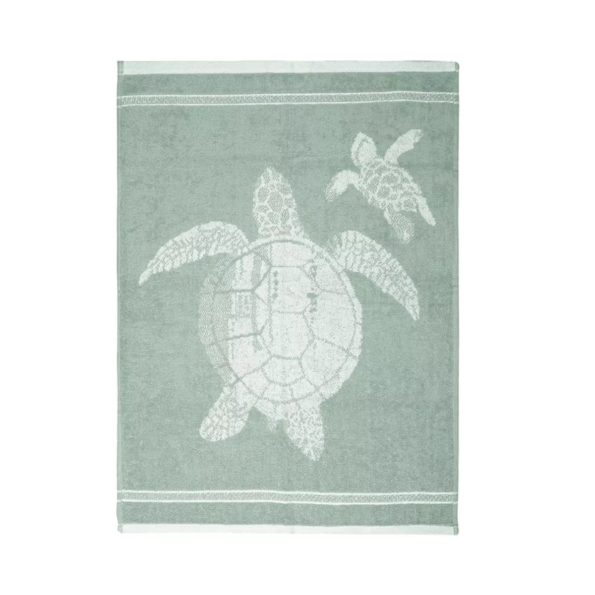 Torchon de cuisine en coton - motif tortue - multicolore