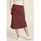 Jupe Longue pour femme en viscose ecoVero™ - bordeaux