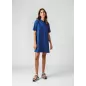 Robe en coton Laina pour femme - Bleu