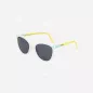 Lunettes de soleil buzz pour enfant - jaune et blanc à pois