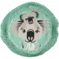 Bob pour enfant en coton bio avec motif koala - bleu ciel