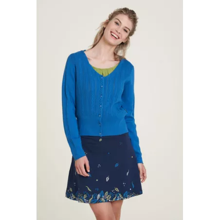 Cardigan en dentelle pour femme en coton bio riverside