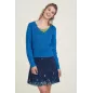 Cardigan en dentelle pour femme en coton bio - riverside