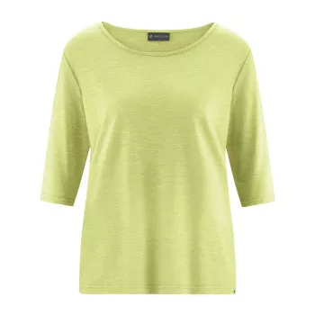 T-shirt écoresponsable pour femme  avec manches mi-longues en jersey