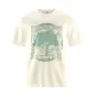 T-Shirt imprimé pour homme en chanvre et coton bio