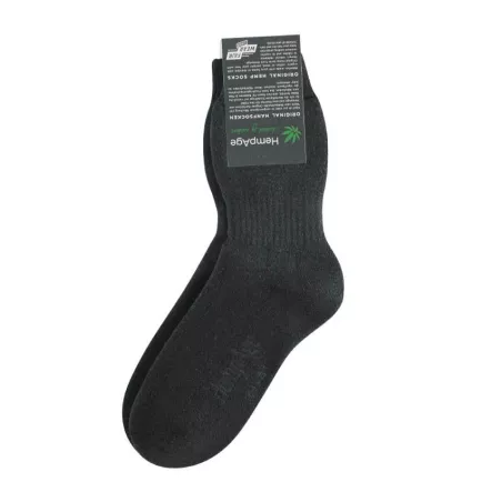 Chaussettes éponges noir