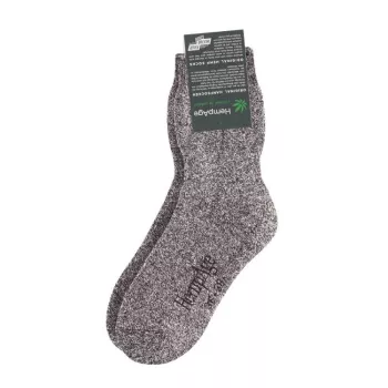 Chaussettes éponges grise