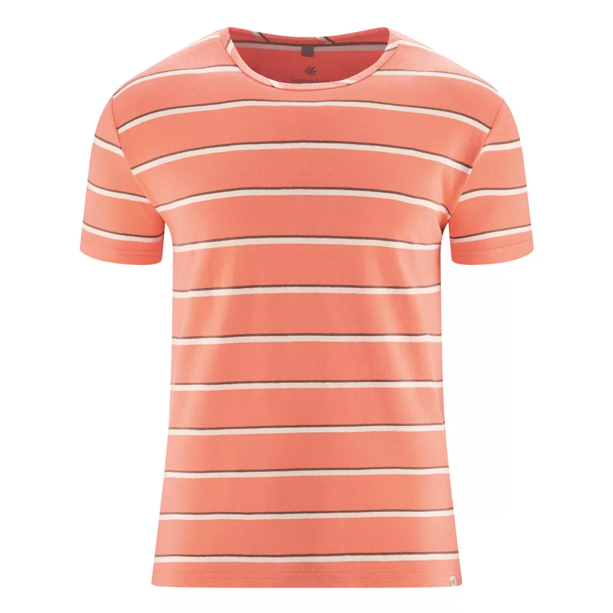 T-shirt Homme en chanvre et coton bio - motif rayé