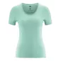 T-shirt coupe slim pour femme en chanvre et coton bio