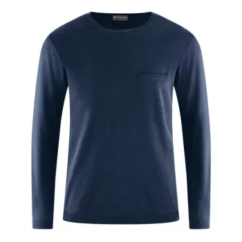 Pull léger pour homme navy