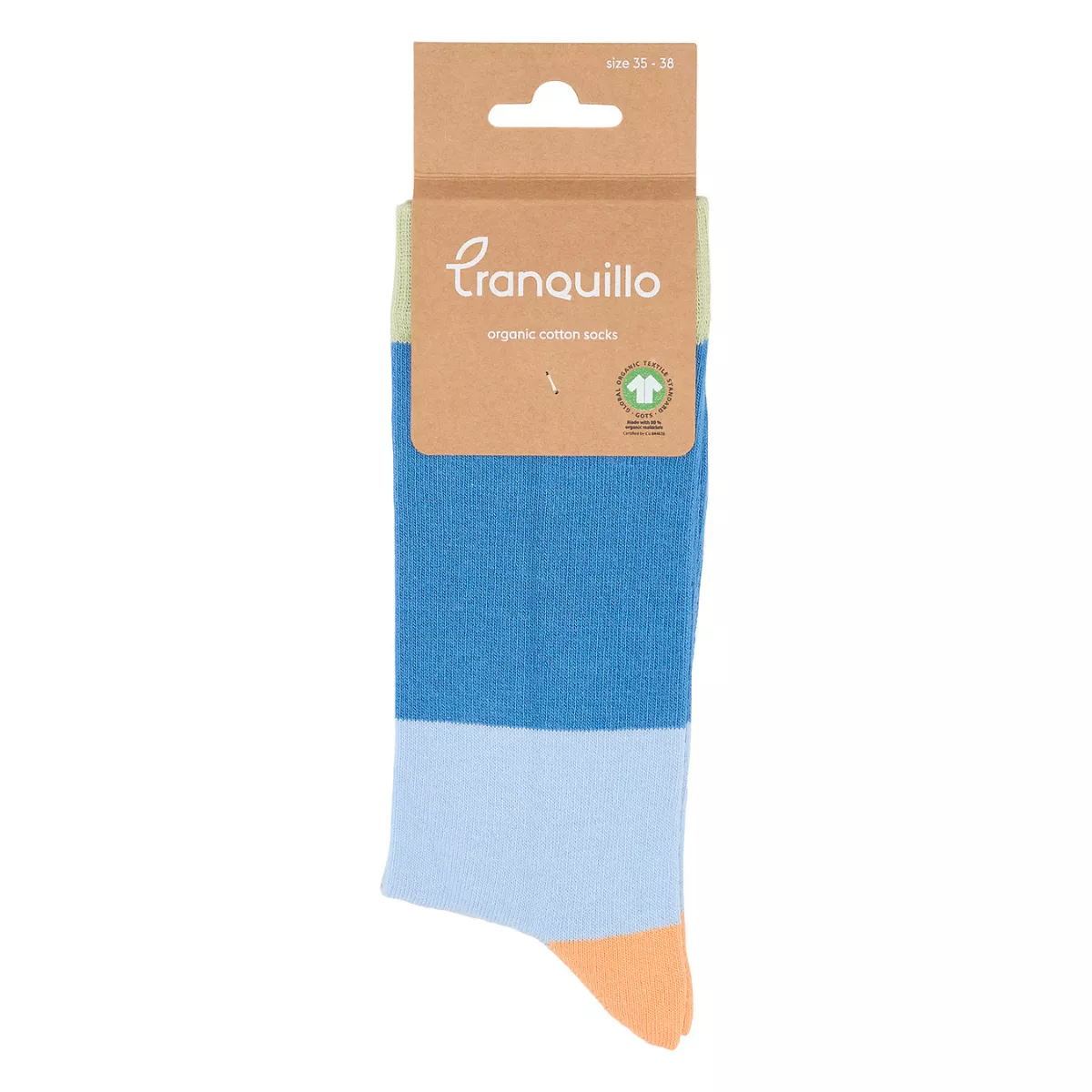 Chaussettes femme en coton bio confort stretch