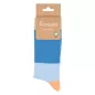 Chaussettes femme en coton bio confort stretch