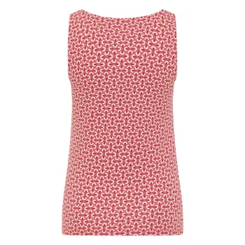 Top en jersey femme en coton bio avec stretch