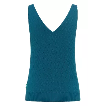 Débardeur en tricot pour femme en coton bio