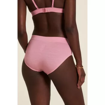 Slip confortable femme en tencel confort maximal pink 2