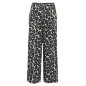 Pantalon en viscose, noir et blanc, MALOU