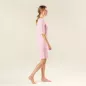 Chemise de nuit en coton bio, rose, RETIEBA