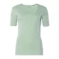 Haut de pyjama en coton bio, vert, ROOS