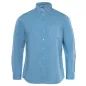 Chemise en lin et en coton bio, bleu, ROB