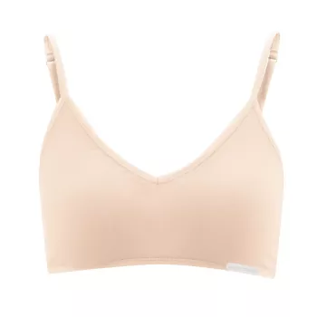 Bustier élégant en coton bio, rose tendre