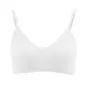 Bustier en coton bio, blanc, CAMILLA