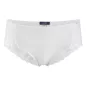 Shorty en coton bio, blanc, EVANA