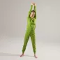 Pyjama en coton bio, vert, BETTY