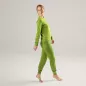 Pyjama en coton bio, vert, BETTY