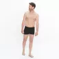 Lot de 2 Boxers en coton bio, noir, APOLLO