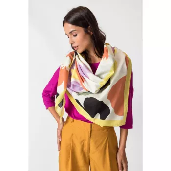 Foulard femme multicolore izaera