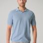 Polo homme manches courtes en chanvre et coton bio