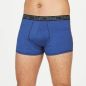 Boxer bambou et coton biologique rayures bleues et noires