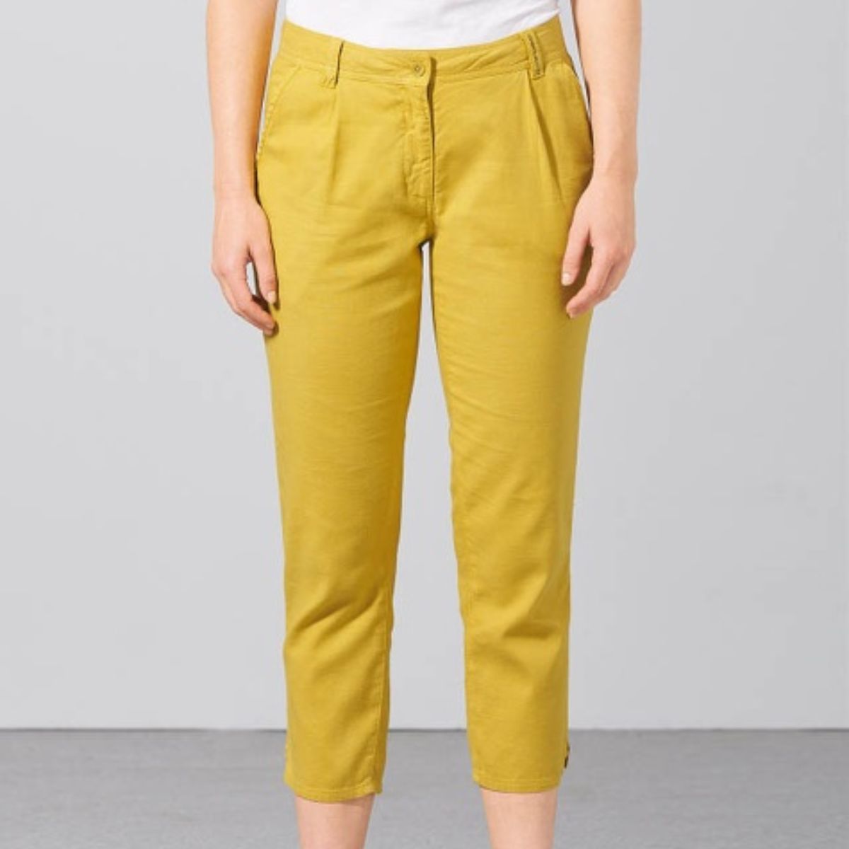 Pantalon 7/8 en coton bio et chanvre