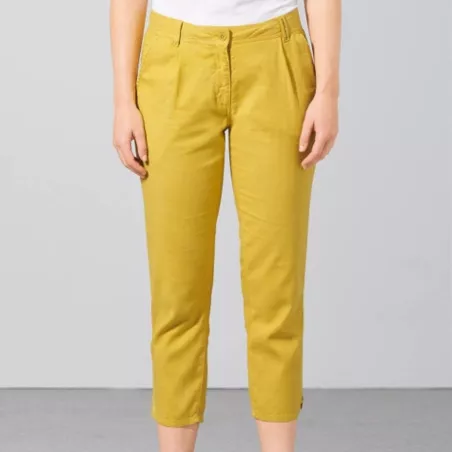 Pantalon 7/8 en coton bio et chanvre