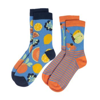 lots de 2 paires de chaussettes éco-responsables