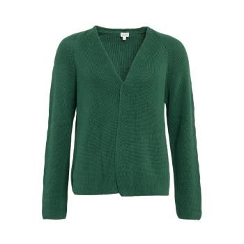 Cardigan en coton, vert, OLIVIE