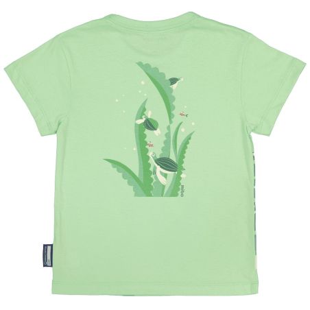 T-Shirt Manches courtes Tortue, vert, GOTS