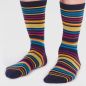 Lot de 3 paires de chaussettes, en bambou, multicolores