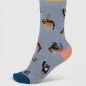 Coffret de 4 paires de chaussettes en coton biologique "Sasha Cat"