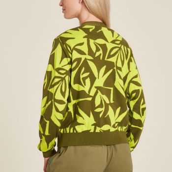 Cardigan Confort "Tropical" en Coton Bio Certifié GOTS